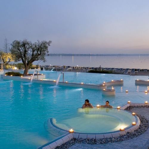 Thermal baths on Lake Garda